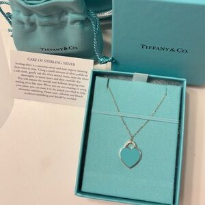 Tiffany & Co. Enamel necklace